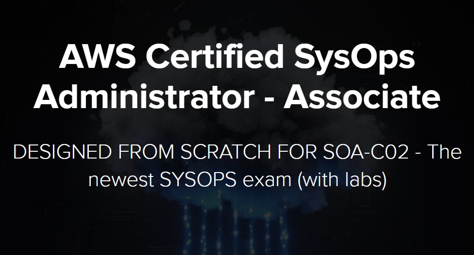 Adrian Cantrill | AWS Certified SysOps Administrator - Associate [EN]