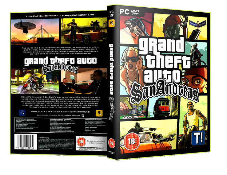 Grand Theft Auto: San Andreas (1C) (RU/EN/FR/DE/IT) (2012) [RePack by KloneB@DGuY]