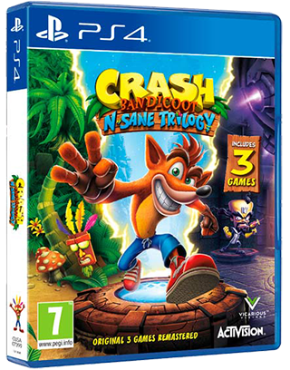 [PS4] Crash Bandicoot N. Sane Trilogy [EUR/RUS] (v1.01) (RePack)