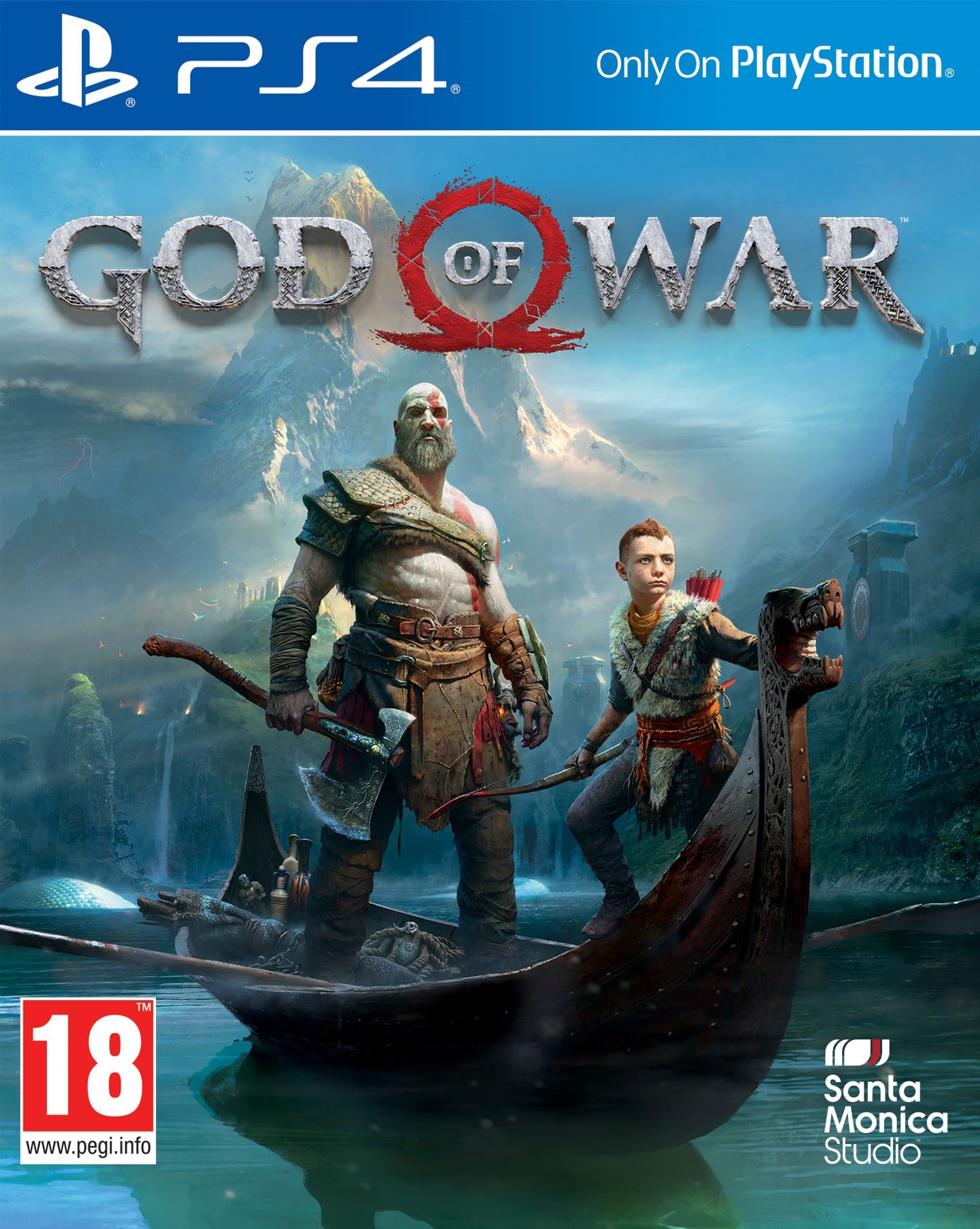 [PS4] God of War (2018) [ENG+RUS] [PAL] [1.34]