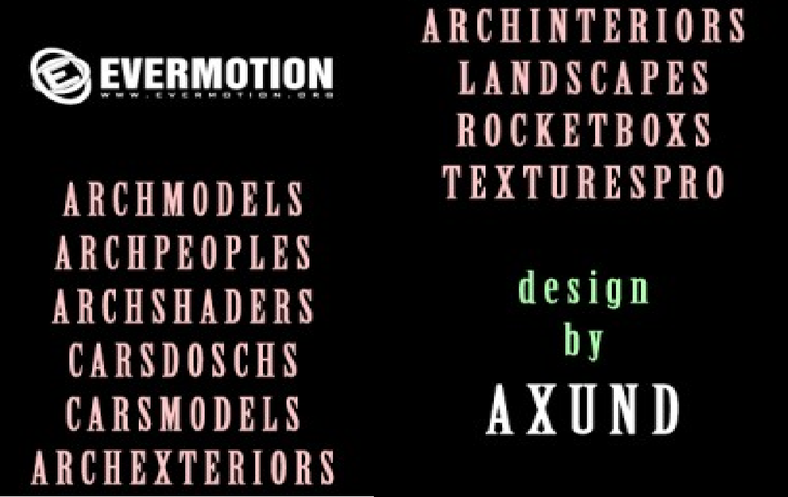 [3D модели] Evermotion - Archmodels / Archinteriors / Archexteriors / And other models / [ALL IN ONE] (*.max, V-Ray)